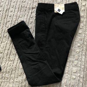 Black khakis from Gap